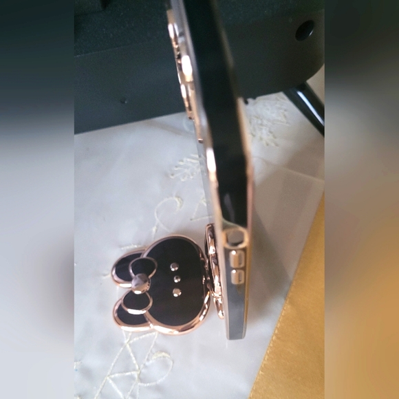 Iphone case With Mirror Black& Gold - Picture 5 of 7